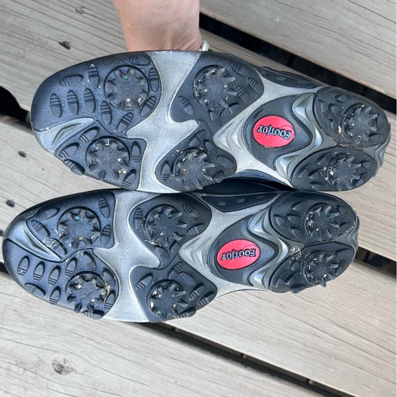 FootJoy Summer Series Black Grey Leather Golf Shoes 98846 | Ladies Size 8.5 - Picture 13 of 13